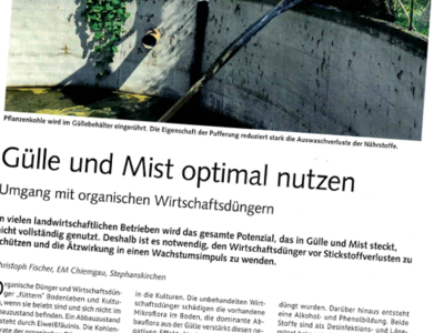 Gülle und Mist optimal nutzen