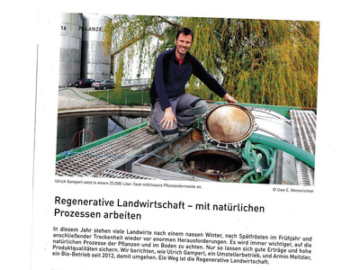 Regenerative Landwirtschaft in der BioTOPP der DLG